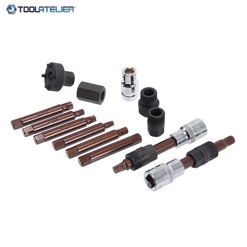 ToolAtelier  Coffret de 12 pièces pour le démontage de poulie