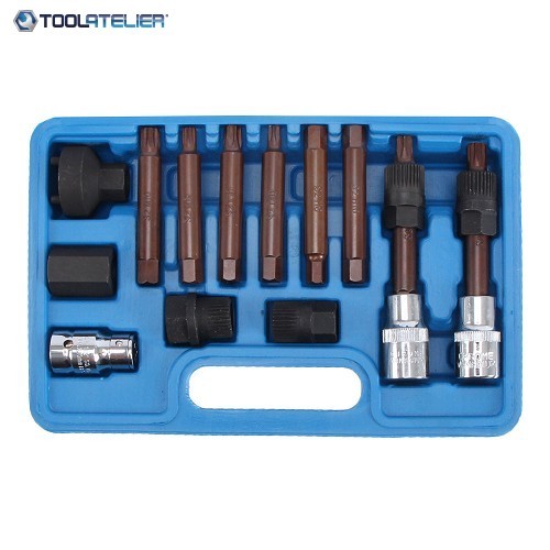 Coffret pour le démontage de poulie débrayable d'alternateur - TA00026 -  www.toolatelier.com 