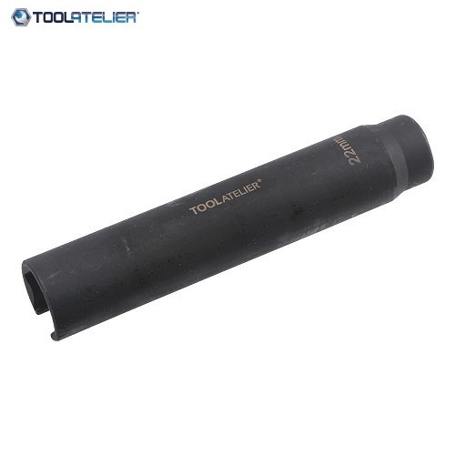 ToolAtelier  Douille longue ouverte pour sonde lambda 22 mm - 1/2